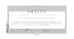 Desktop Screenshot of chrystalace.com